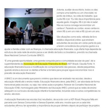 Educação financeira chega ao ensino infantil e fundamental em 2020 – Cada Minuto