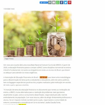 Educação Financeira passa a ser obrigatória nas escolas em 2020 – A Tribuna News