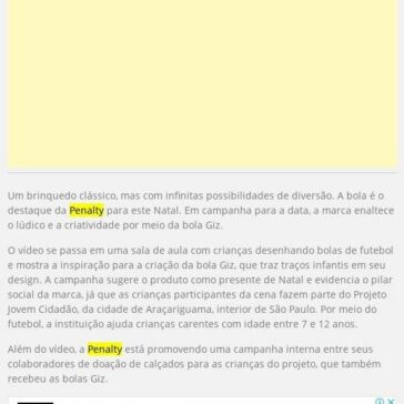 Campanha de Natal da Penalty valoriza a presença da bola na infância – Rede Press
