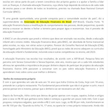 Educação financeira chega ao ensino infantil e fundamental em 2020 – Portal 24