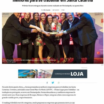 Duas empresas de Brusque estão no ranking das melhores para se trabalhar em Santa Catarina – O Município
