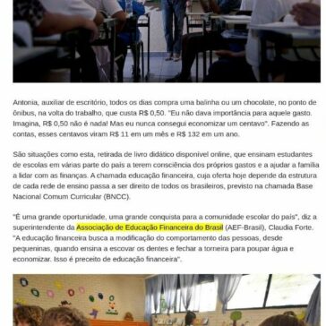 Educação financeira chega ao ensino infantil e fundamental em 2020 – Tribuna MS