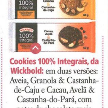 Cookies 100% Integrais, da Wickbold – Malu