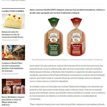 Pioneira no mercado: Wickbold lança pães com fermentação natural – Crazykiwi