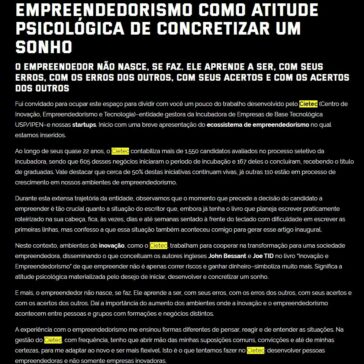 Empreendedorismo como atitude psicológica de concretizar um sonho – Whow!