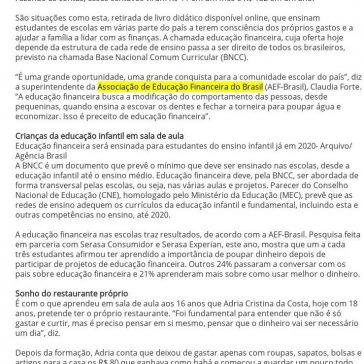 Educação financeira chega ao ensino infantil e fundamental em 2020 – Macaé News