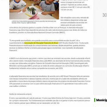 Educação financeira chega ao ensino infantil e fundamental em 2020 – Jornal a Semana