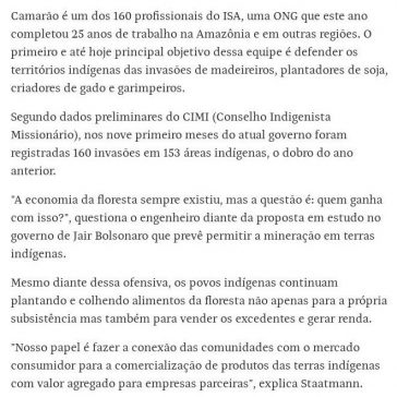 Indígenas resistem a invasões e produzem alimentos para vendê-los em SP – Folha de S. Paulo (On-line)