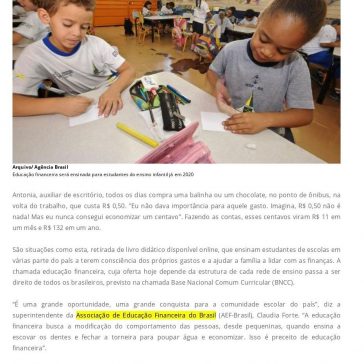 Educação financeira chega ao ensino básico em 2020 – Correio Popular