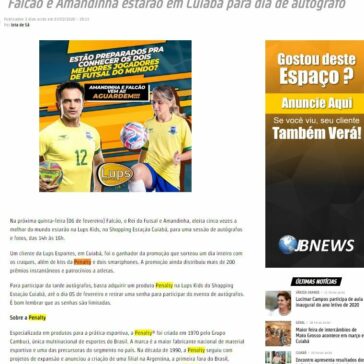Falcão e Amandinha estarão em Cuiabá para dia de autógrafo – Jb News
