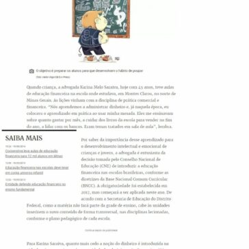 Escolas vão ensinar educação financeira a crianças – Estado de Minas (Online)