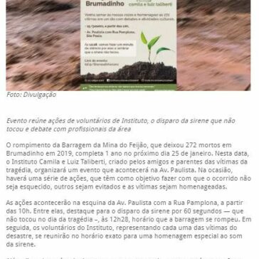 Tragédia de Brumadinho completa 1 ano e vítimas são homenageadas na Avenida Paulista – ABC Agora