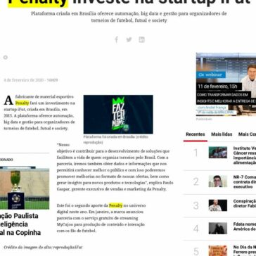 Penalty investe na startup iFut – Meio & Mensagem (On-line)