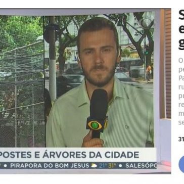 SP: Fios emaranhados em postes e árvores geram problemas – Band