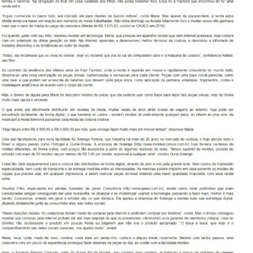 Costureira fatura alto ao aliar a costura com a tecnologia, usando moldes na internet para fazer renda extra – Falando de Gestão