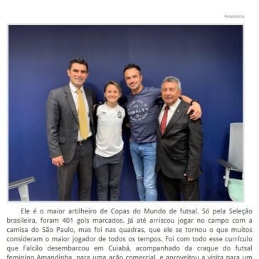 Craques do futsal brasileiro visitam MT – RD News