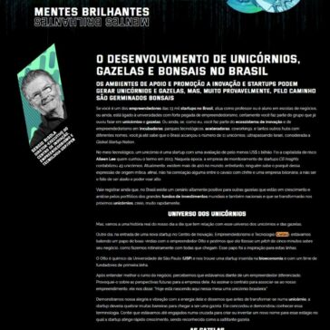 O desenvolvimento de unicórnios, gazelas e bonsais no Brasil – Whow!