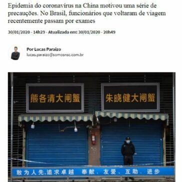 Empresas de SC com unidades na China cancelam viagens e ampliam férias de colaboradores – NSC Total