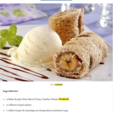 Receita de Tortinha de banana diferente – Comida e Receitas