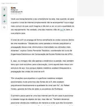 Wi-fi capenga? Veja dicas para melhorar a qualidade do sinal na sua casa – BOL Notícias