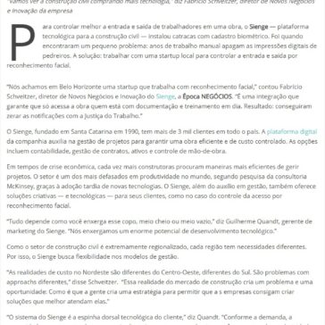 Sienge quer levar inteligência artificial à construção civil brasileira – Revista OE