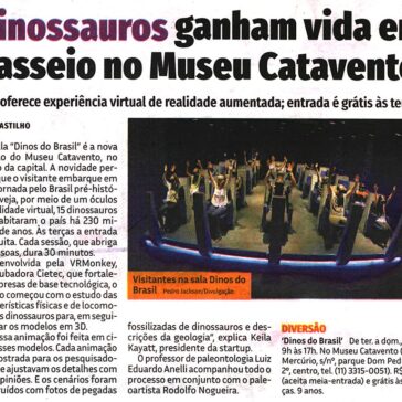 Dinossauros ganham vida em passeio no Museu Catavento – Agora São Paulo