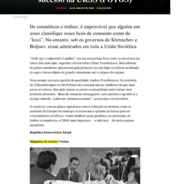 Produtos de países socialistas que foram grande sucesso na URSS (FOTOS) – Gazeta Russa