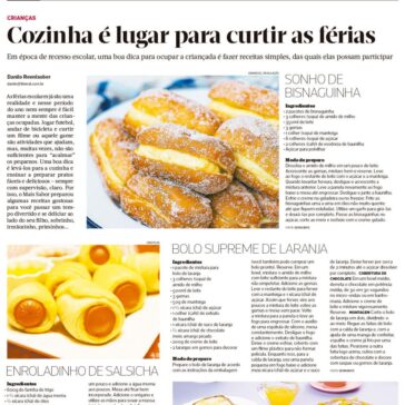Cozinha é lugar para curtir as férias – O Liberal