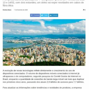 MATVSUL terá estandes no 4° Congresso Apronet de Provedores, em Florianópolis – Revista News