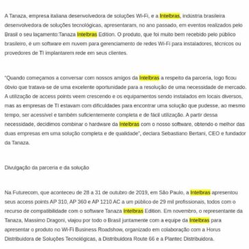 Tanaza Intelbras Edition é bem recebido pelo público brasileiro – Porto Gente