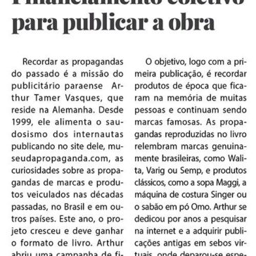 Financiamento coletivo para publicar a obra – O Liberal