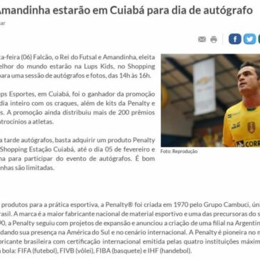Falcão e Amandinha estarão em Cuiabá para dia de autógrafo – Leiagora