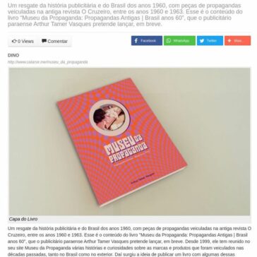 Publicitário pretende lançar livro de propagandas antigas