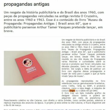 Publicitário pretende lançar livro de propagandas antigas – Gazeta de Votorantim