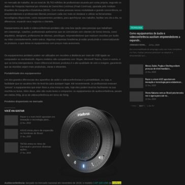 Como equipamentos de áudio e videoconferência auxiliam empreendedores a expandir seus negócios – Blog do Armindo