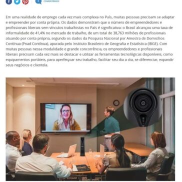 Como equipamentos de áudio e videoconferência auxiliam empreendedores a expandir seus negócios – Terra