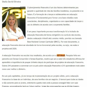 Bons ventos para o planejamento financeiro virão das salas de aula – Gazeta Digital