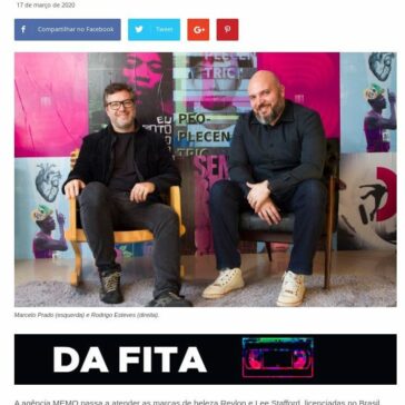 Memo conquista contas da Revlon, LeeStafford e Singer – Grandes Nomes da Propaganda