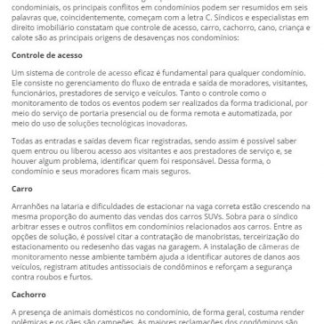 Como resolver os seis Cs de conflitos em condomínios? – Novos Jogos