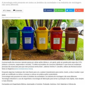 Brasil produz mais de 78,3 milhões de toneladas de resíduos sólidos por ano – Marcos Imprensa