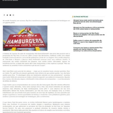 Como o McDonald’s revolucionou o mundo dos negócios – ABRASEL