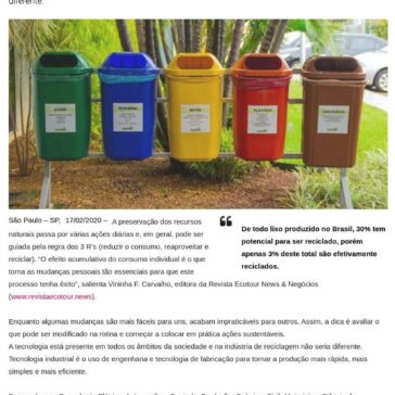 Brasil produz mais de 78,3 milhões de toneladas de resíduos sólidos por ano – Dicas BH