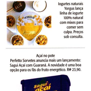 Novidades nas prateleiras – Ana Maria Receitas (Revista Ana Maria)