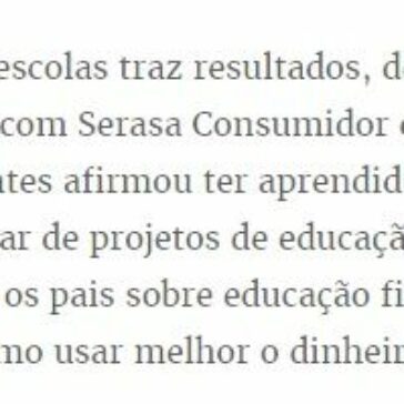 Planejamento financeiro na sala de aula – Estado de Minas (Online)