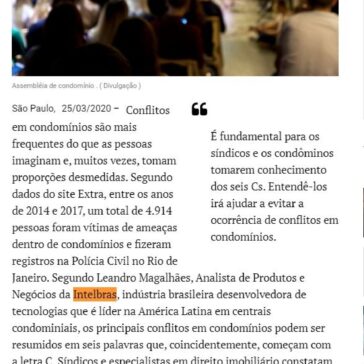 Como resolver os seis Cs de conflitos em condomínios? – Por Dentro de Minas