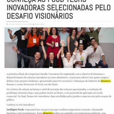 Conheça as food techs inovadoras selecionadas pelo Desafio Visionários – StartAgro