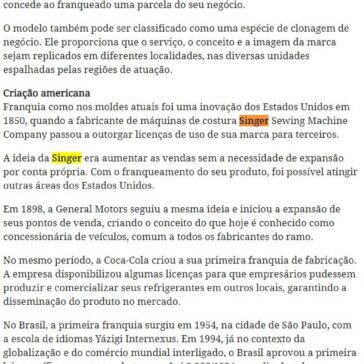 Nova lei afasta expressamente relação de consumo no contrato de franquia – Consultor Jurídico