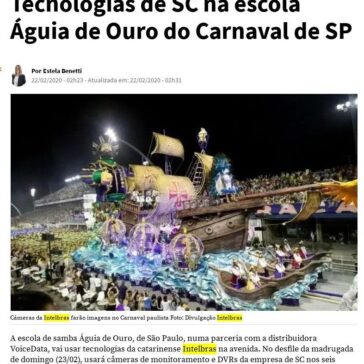 Tecnologias de SC na escola Águia de Ouro do Carnaval de SP – NSC Total