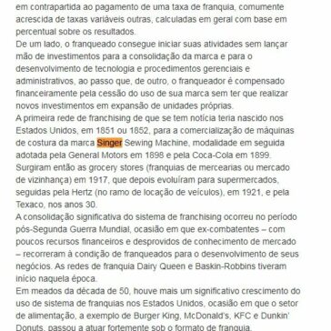 Franquia no Brasil: uma história de sucesso – Central de Notícias