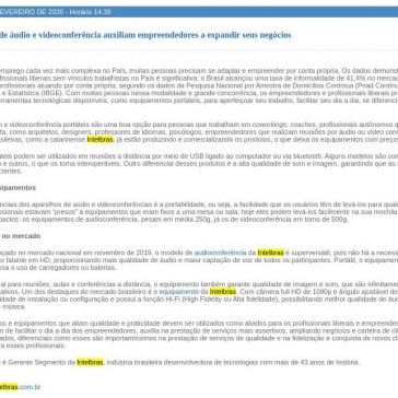 Como equipamentos de áudio e videoconferência auxiliam empreendedores a expandir seus negócios – Agência O Globo